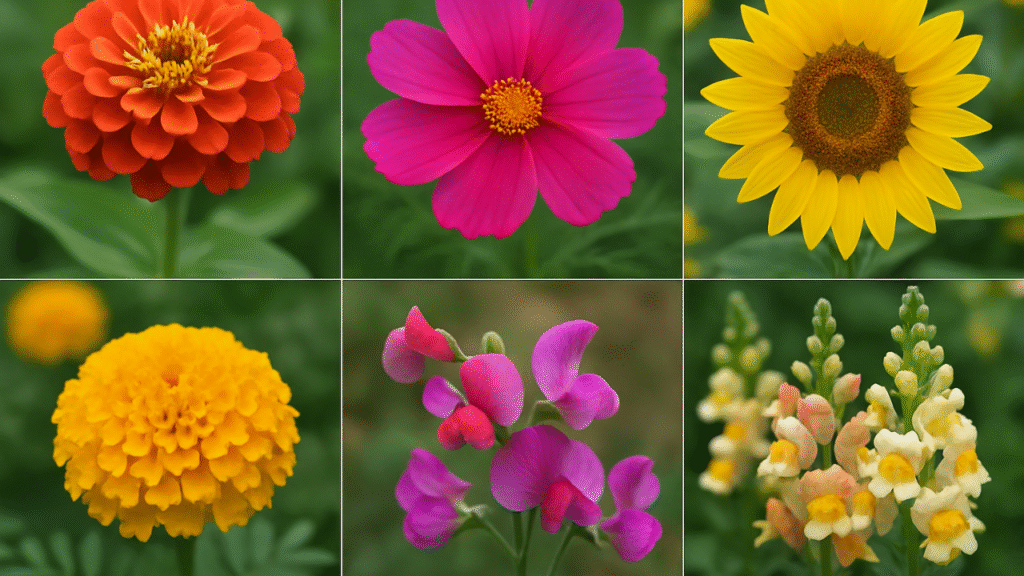  Top 6 easy cut flowers for beginners to grow

