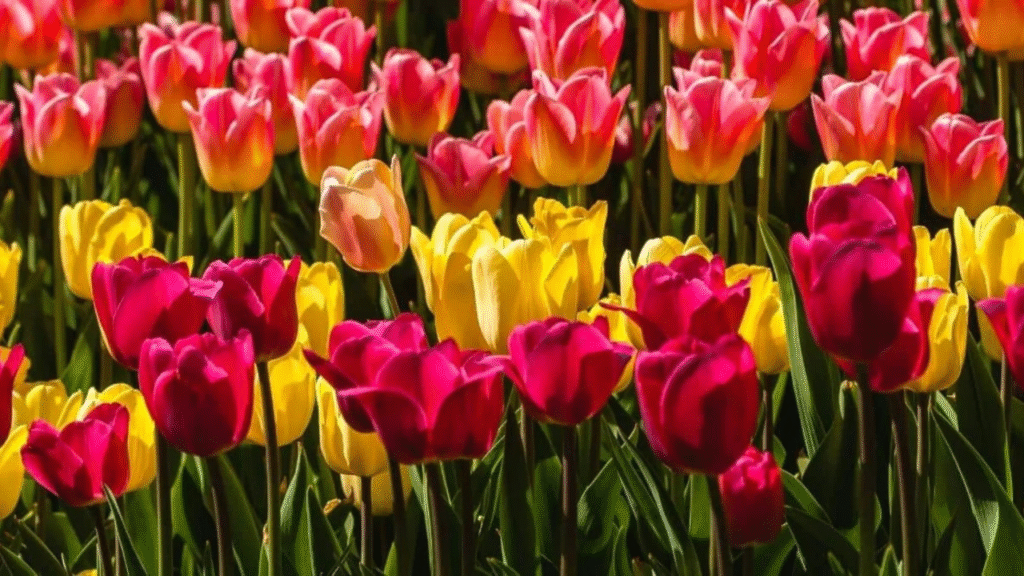 Different tulip varieties perfect for growing in pots and containers”