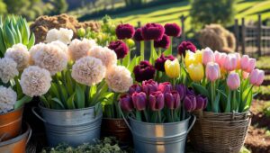 collection of cut flower garden