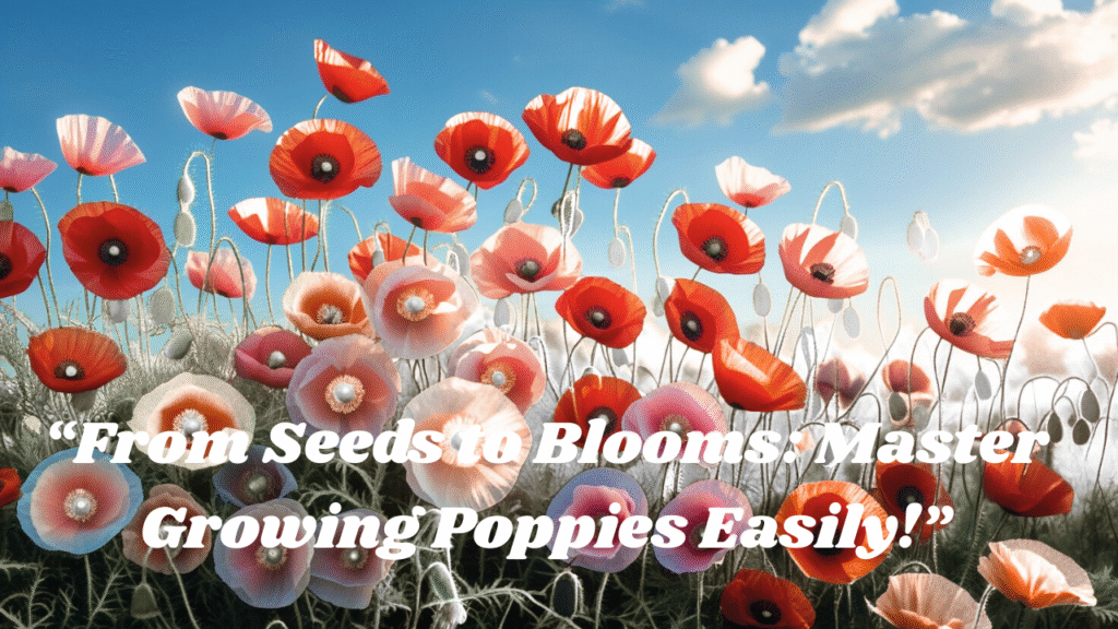 “How to Grow Poppies: 7 Easy Steps for Stunning Blooms in 2025”