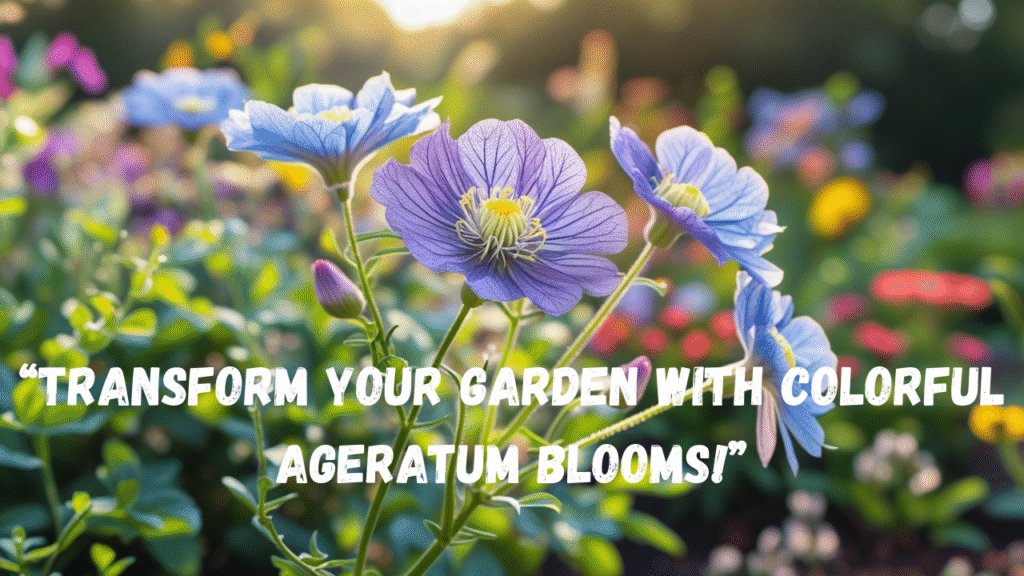 How to Grow Ageratum Successfully: Tips for Lush, Colorful Flowers