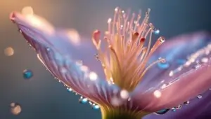 "macro photography of flower petal showing intricate details"