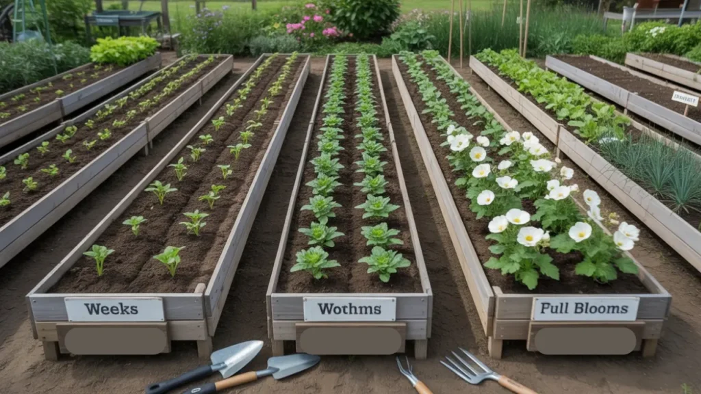 Succession Planting Secrets: Continuous Blooms All Year.